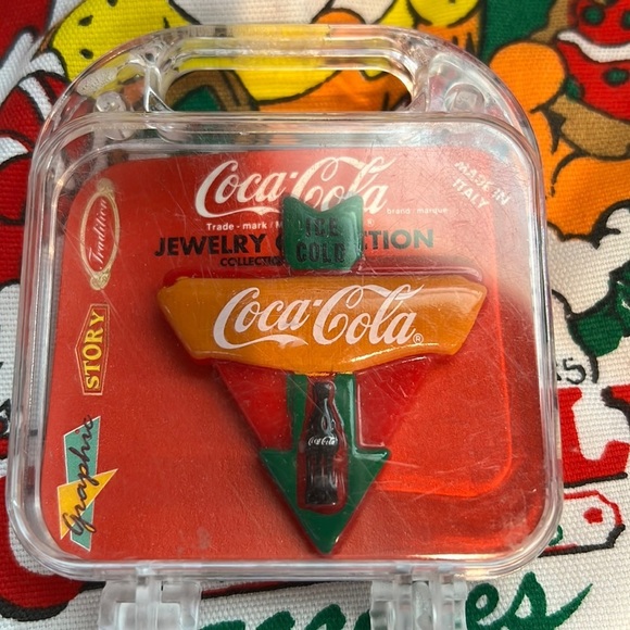 Coca-Cola vintage brooch - Picture 1 of 6